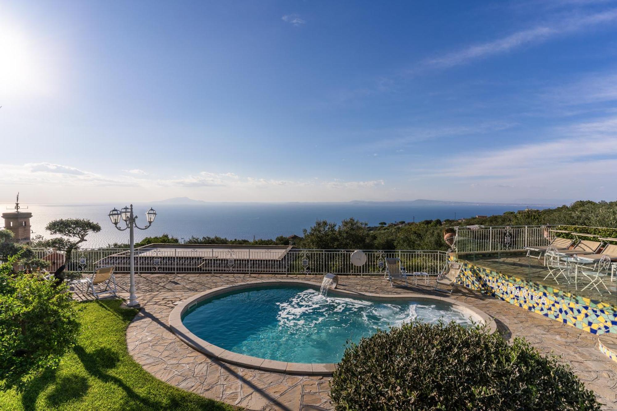 Villa Marika - Private Heated Pool Massa Lubrense Eksteriør billede
