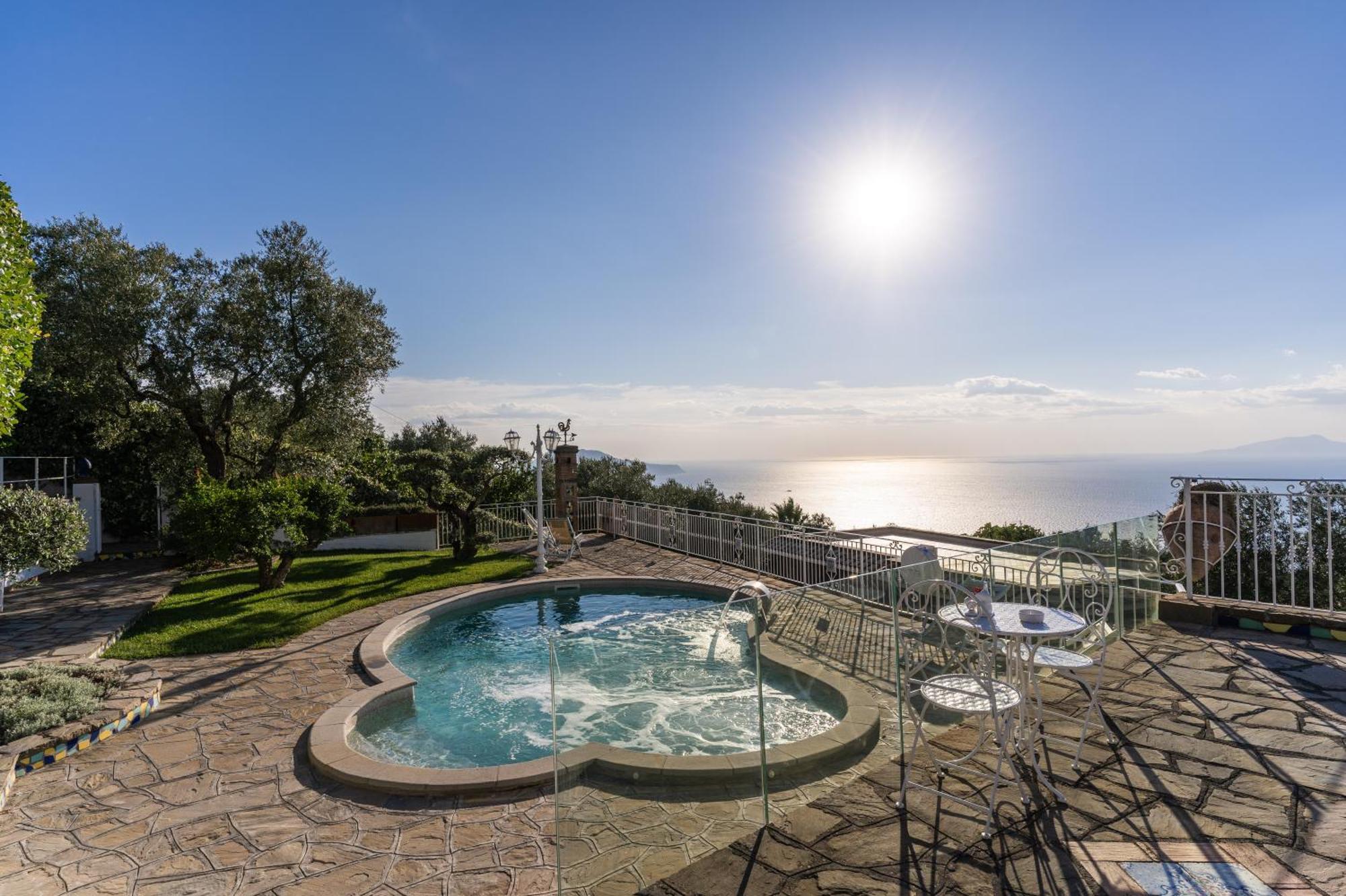 Villa Marika - Private Heated Pool Massa Lubrense Eksteriør billede