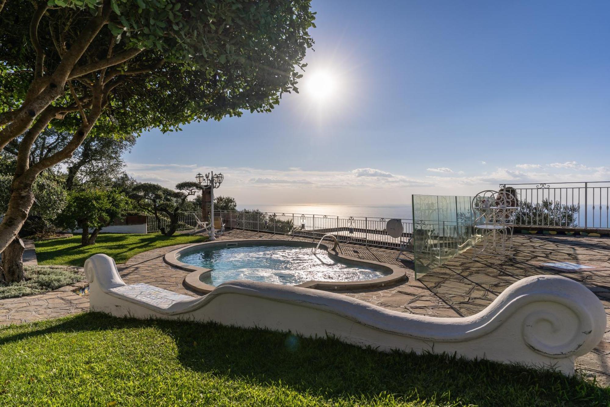 Villa Marika - Private Heated Pool Massa Lubrense Eksteriør billede